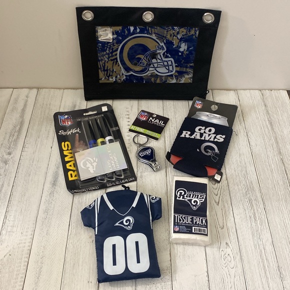 13 PIECE NFL LOS ANGELES RAMS BUNDLE. - Picture 15 of 16
